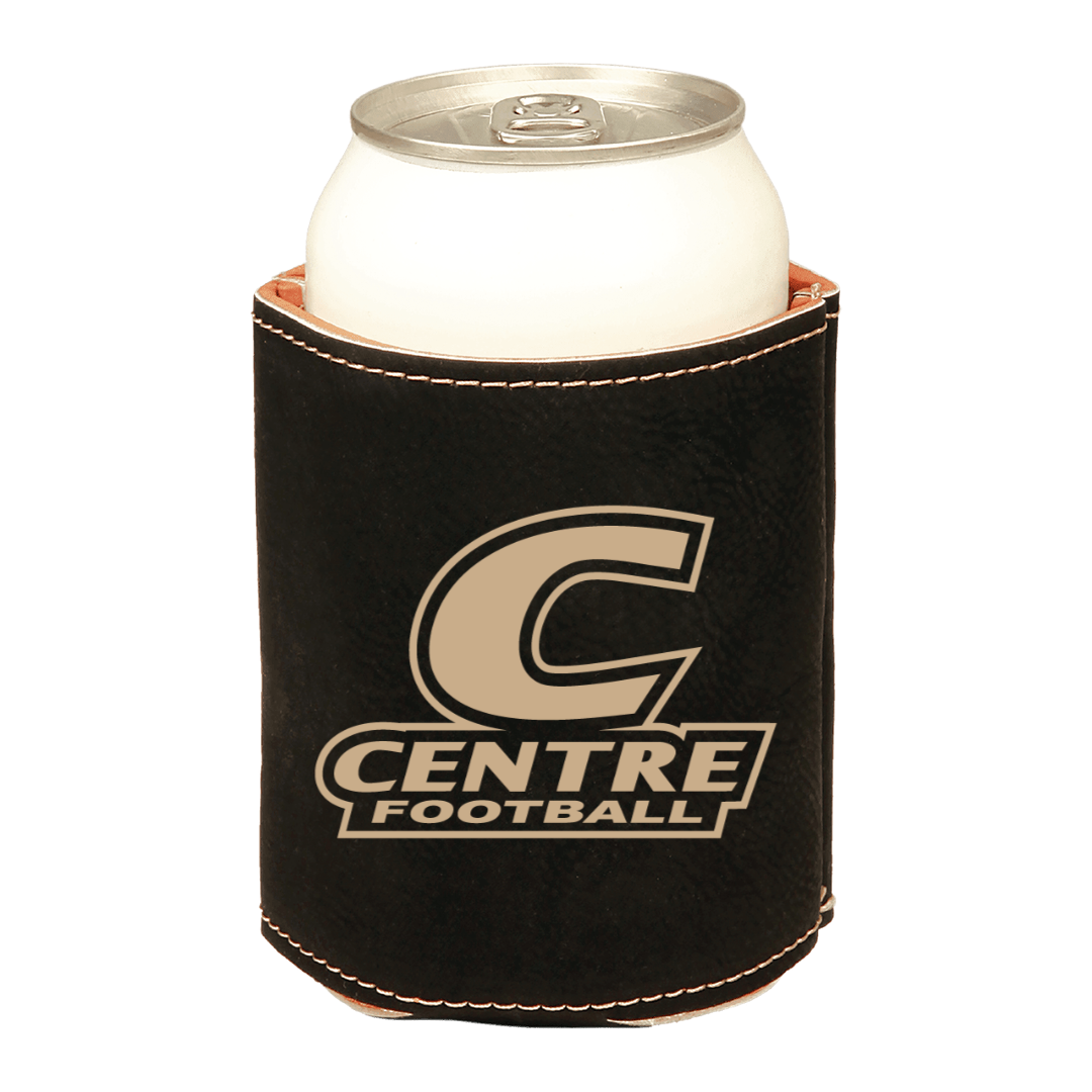 Centre Football Leather Koozie