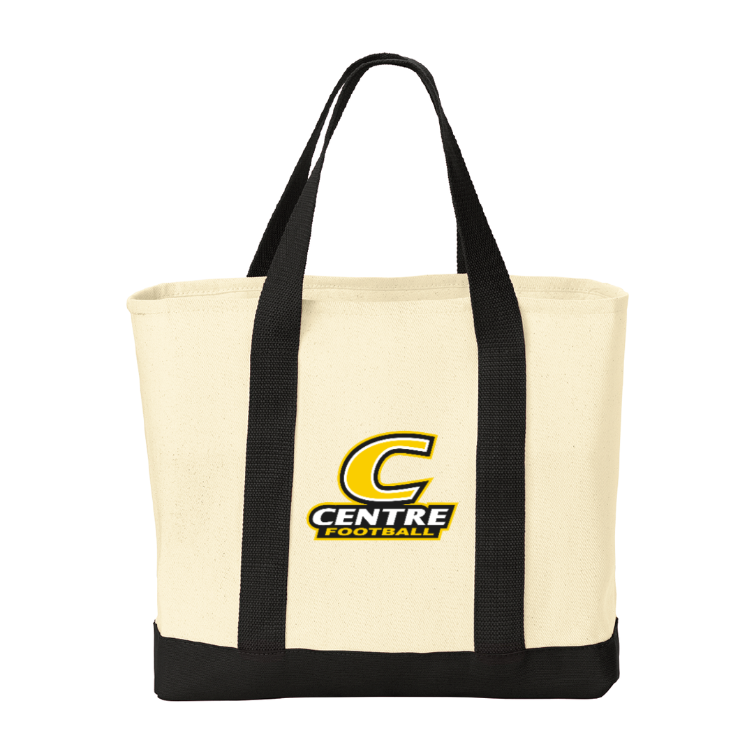 Centre Football Embroidered Tote