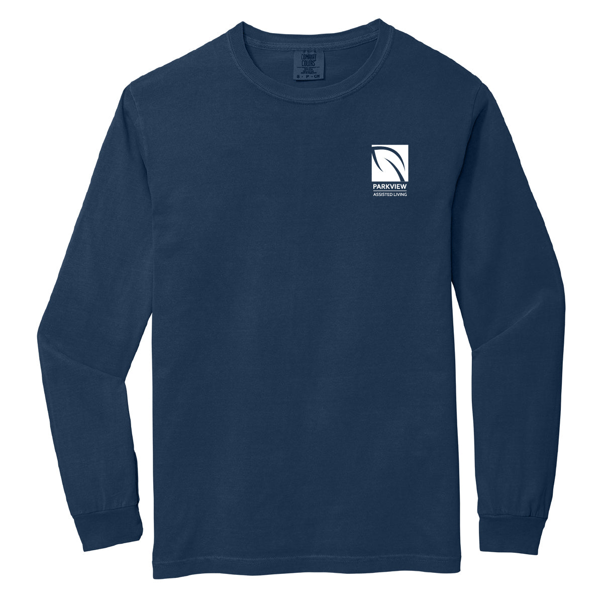 Navy Comfort Color Long Sleeve