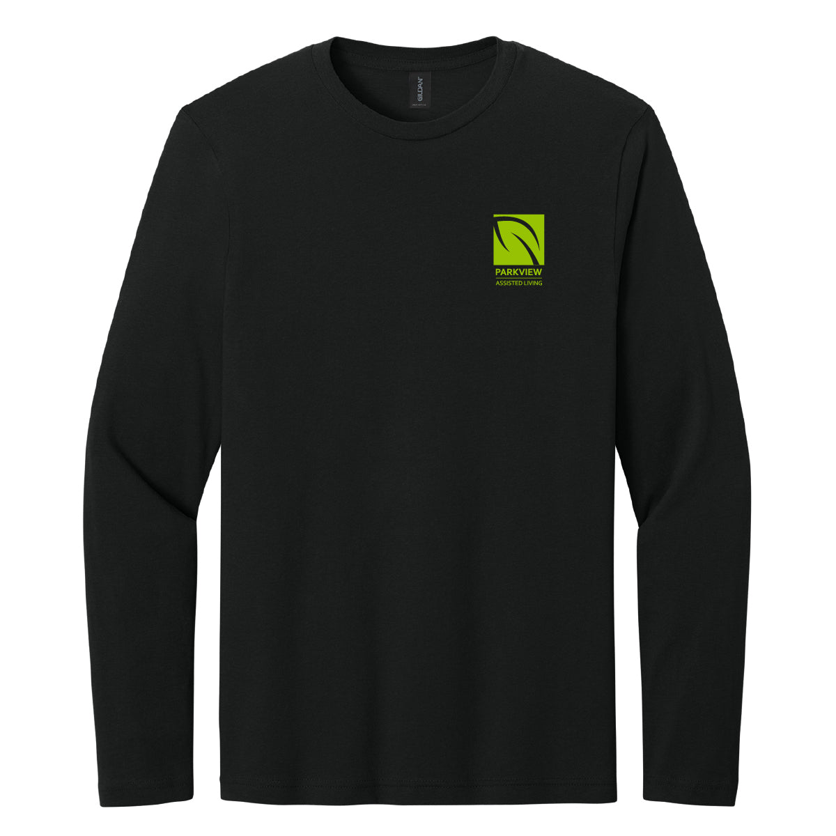 Black Gildan Long Sleeve