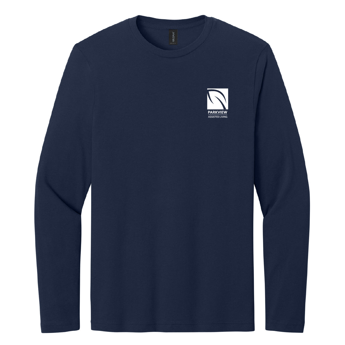 Navy Gildan Long Sleeve