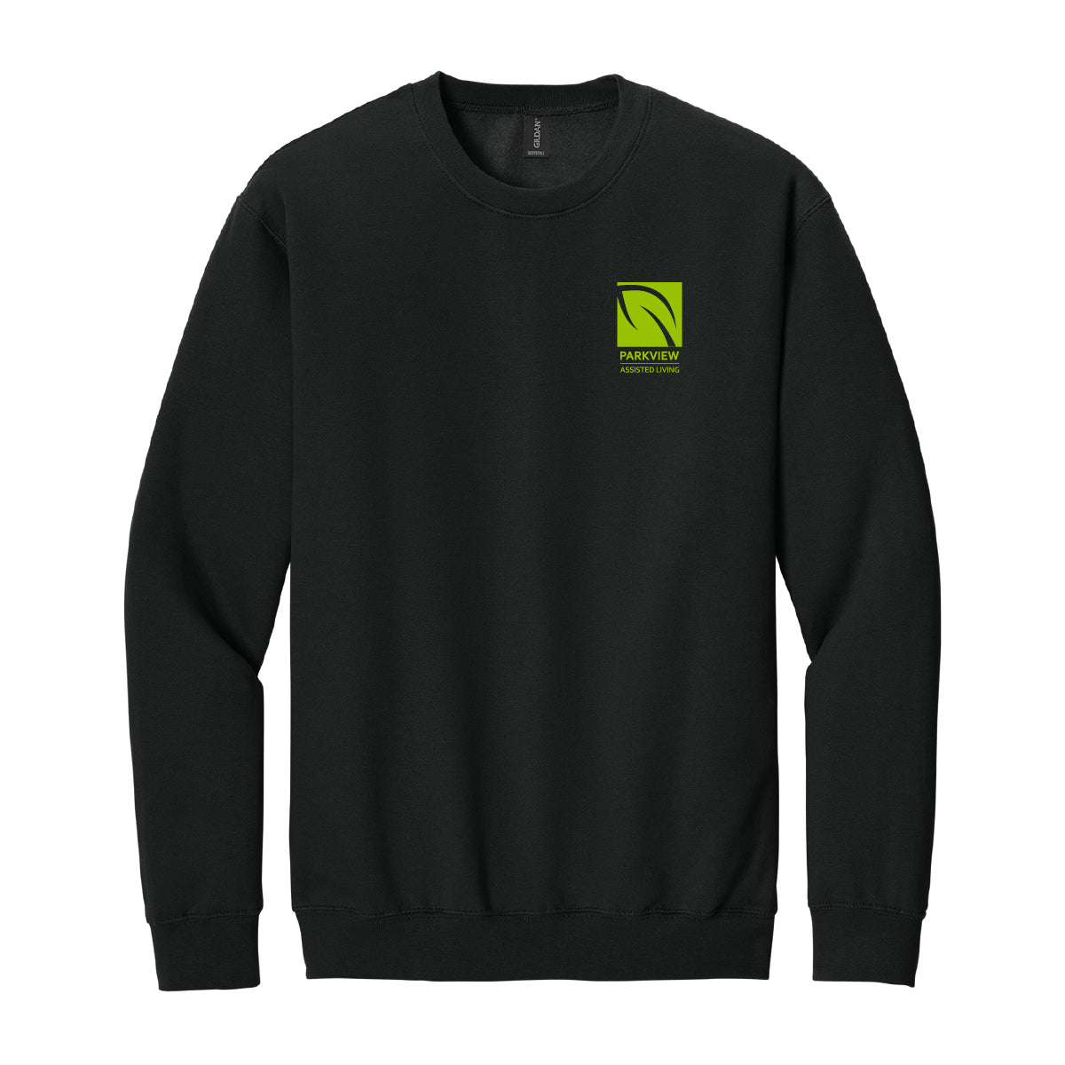 Black Gildan Crewneck