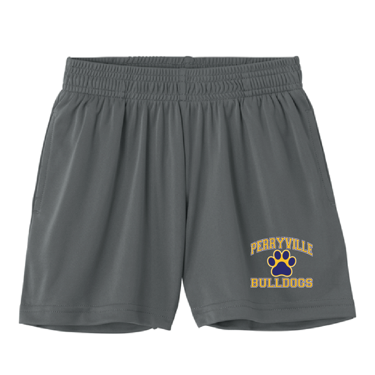 Youth 5" Paw Print Shorts