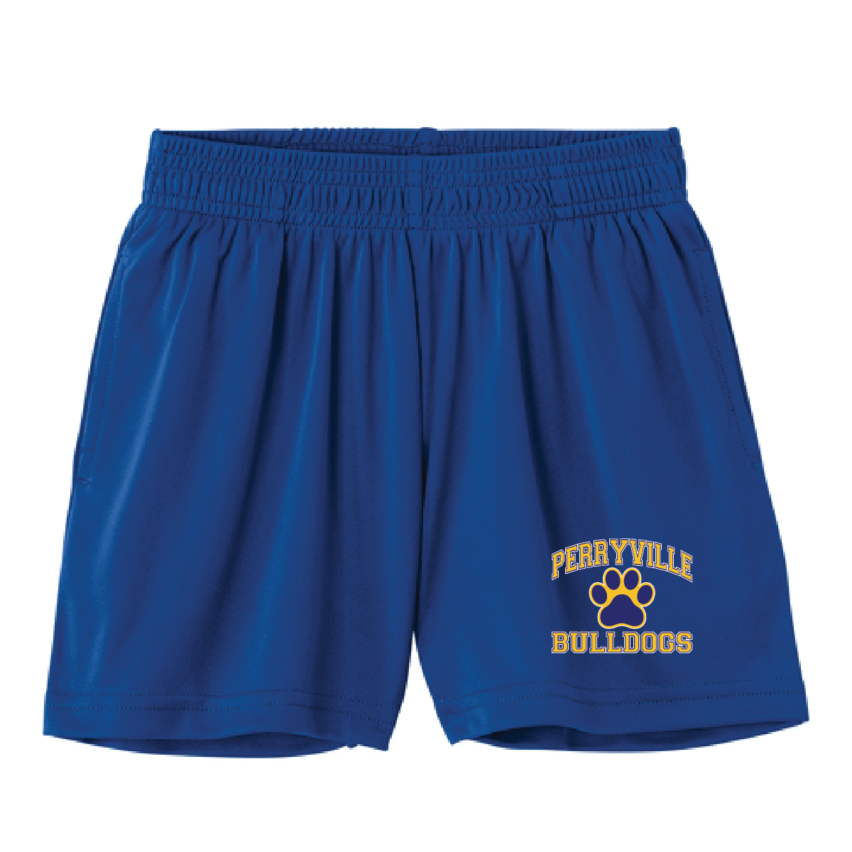 Youth 5" Paw Print Shorts