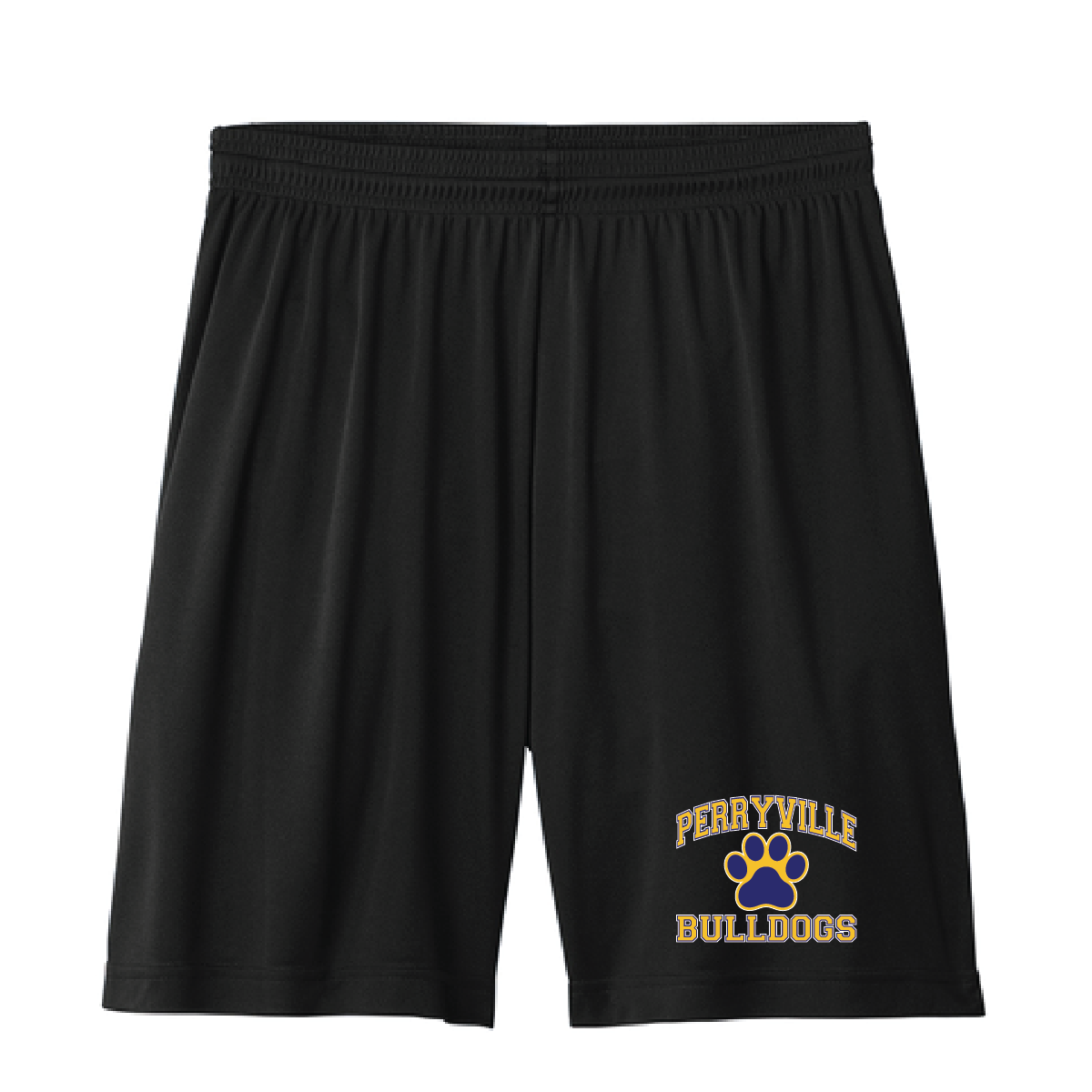 Adult 7" Paw Print Shorts