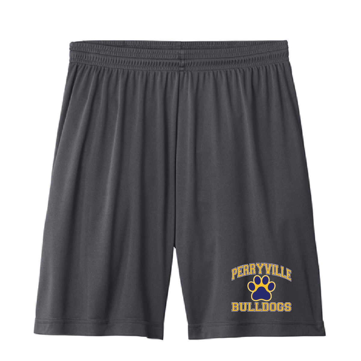 Adult 7" Paw Print Shorts