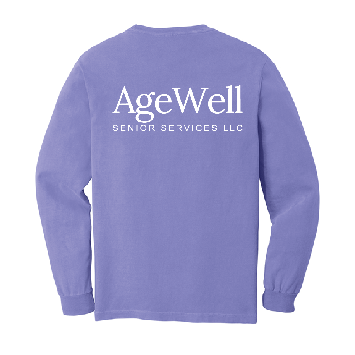 Violet Comfort Colors Long Sleeve