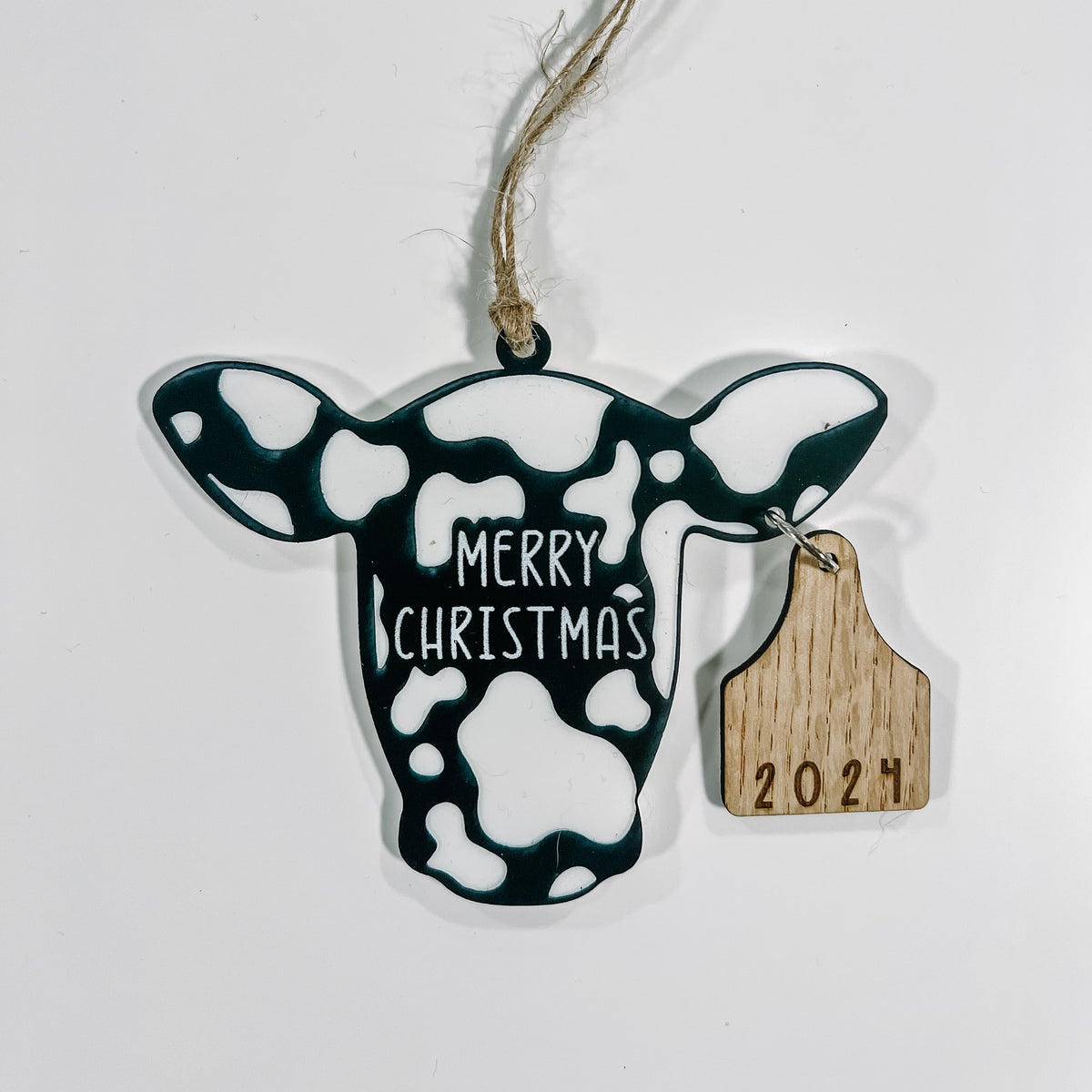 Cow Christmas Ornament