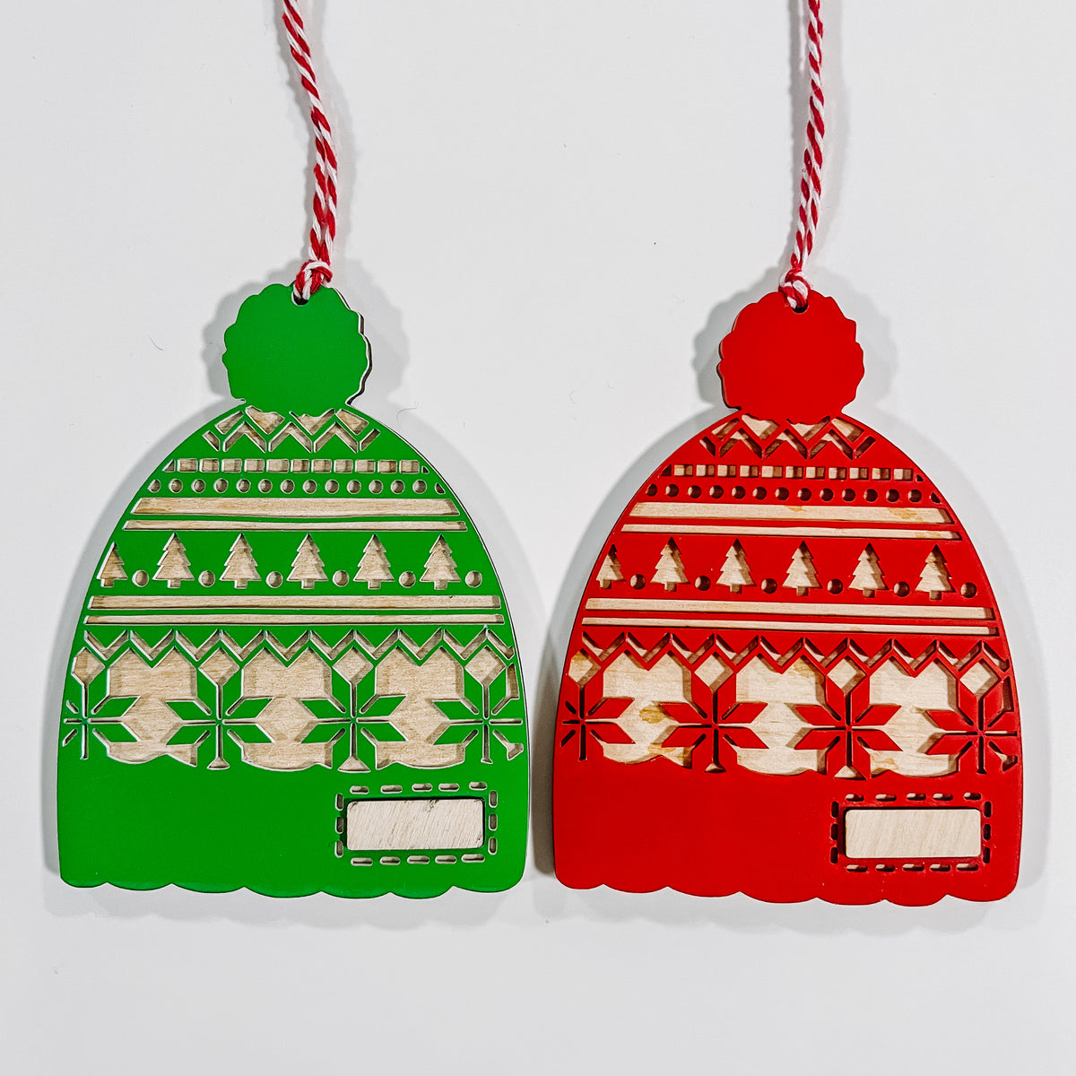 Beanie Christmas Ornament