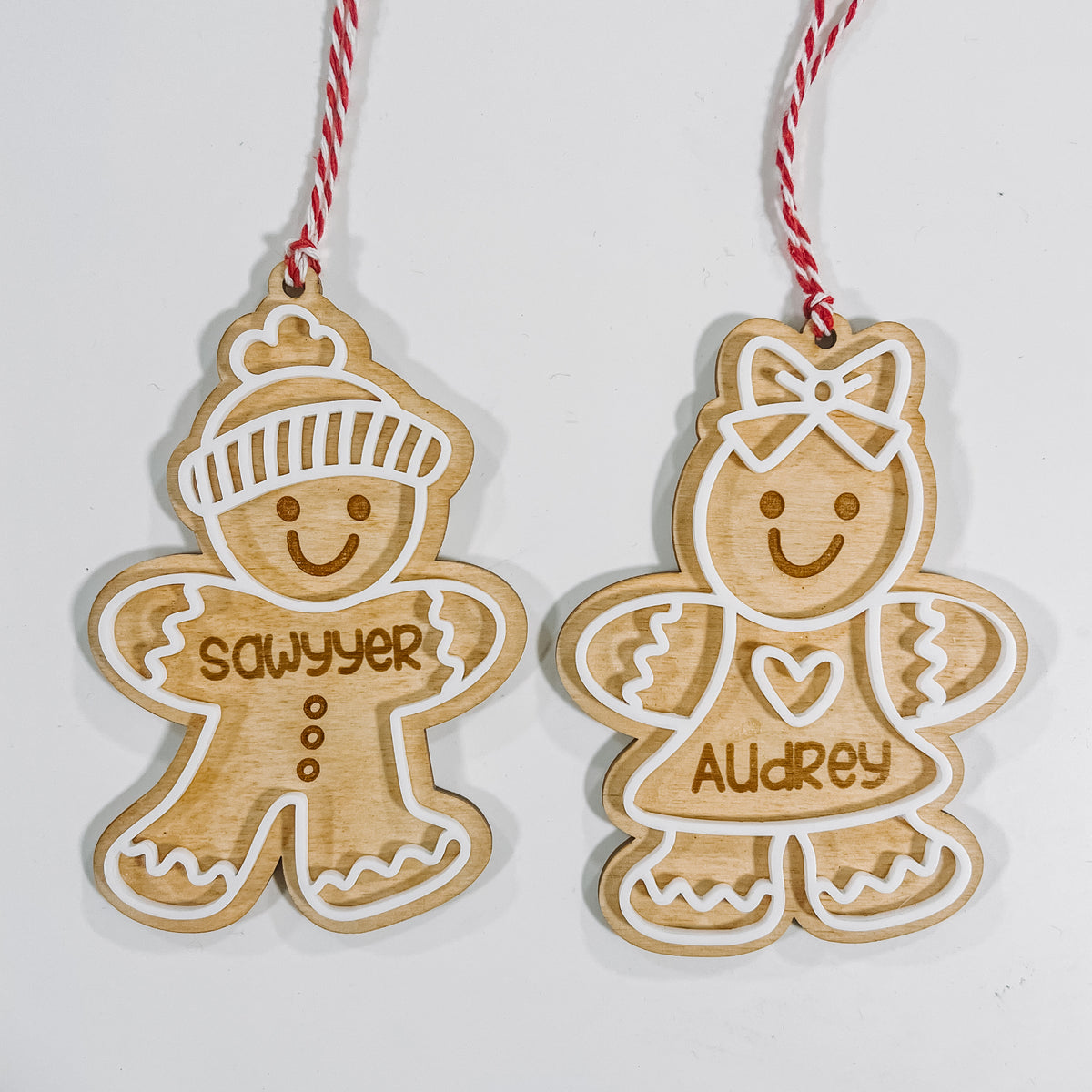 Gingerbread Christmas Ornaments