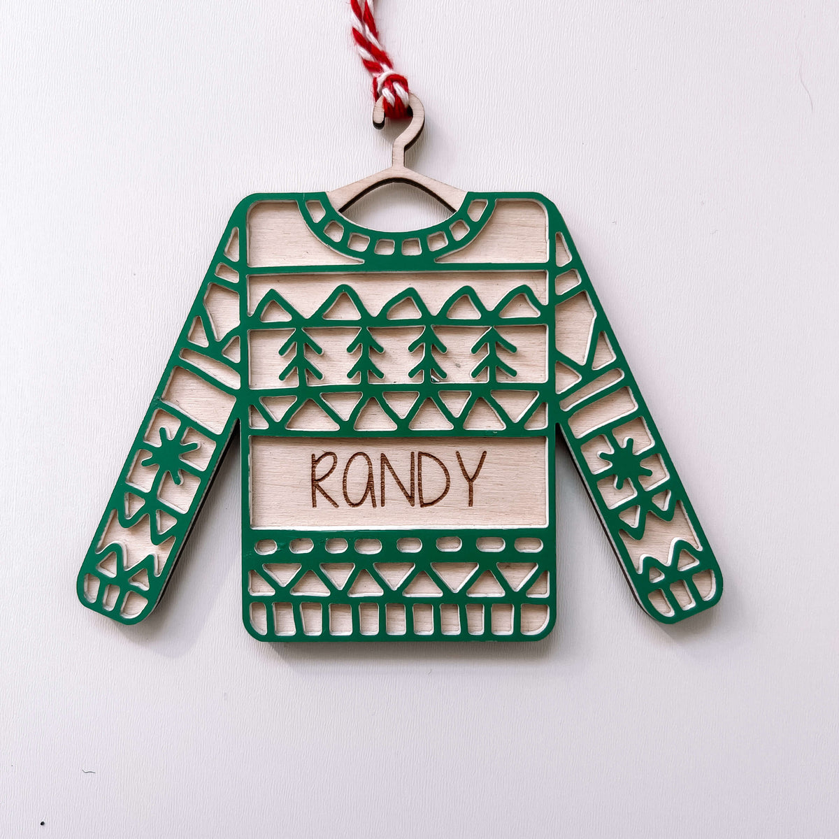 Sweater Christmas Ornaments