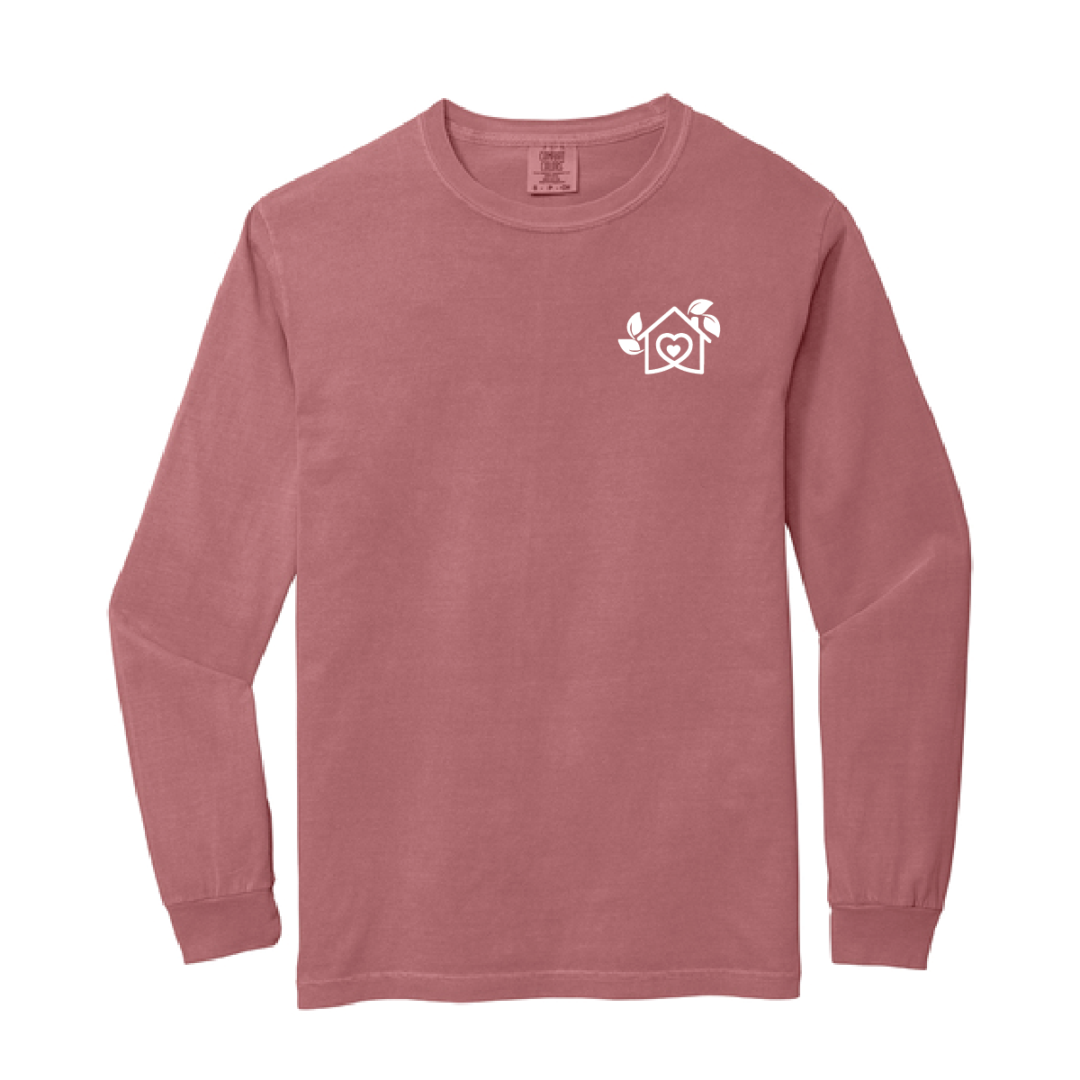 Brick Comfort Colors Long Sleeve