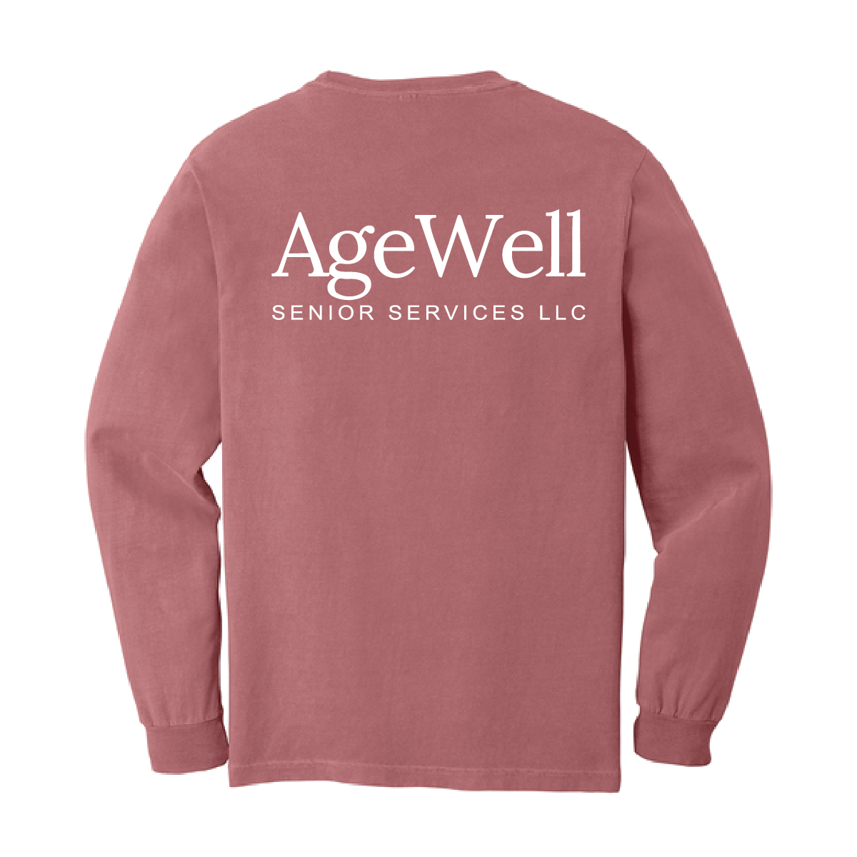 Brick Comfort Colors Long Sleeve