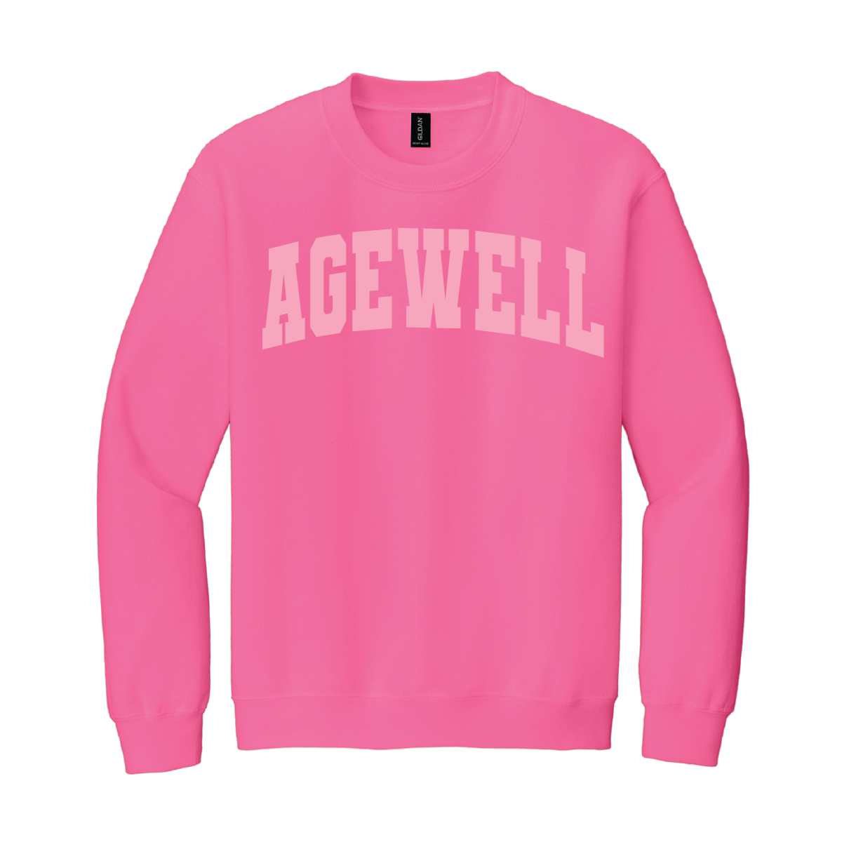 AgeWell Pink Crewneck