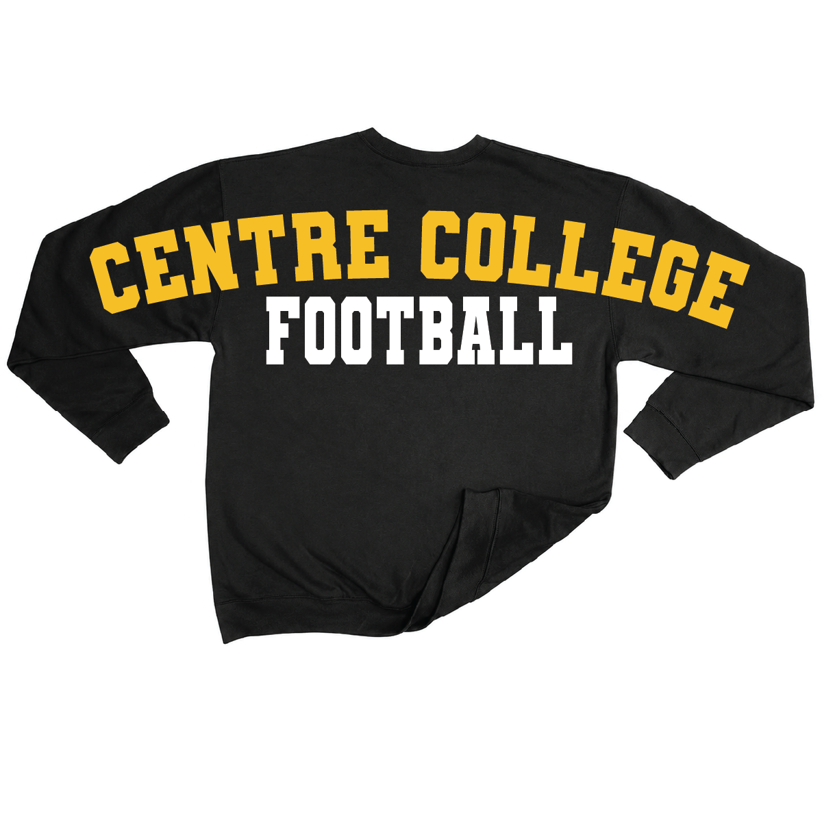 Oversized Back Print Crewneck