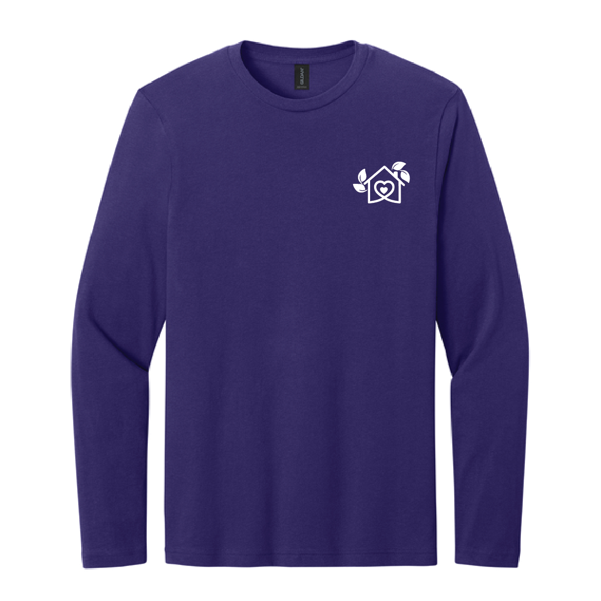 Purple Gildan Long Sleeve