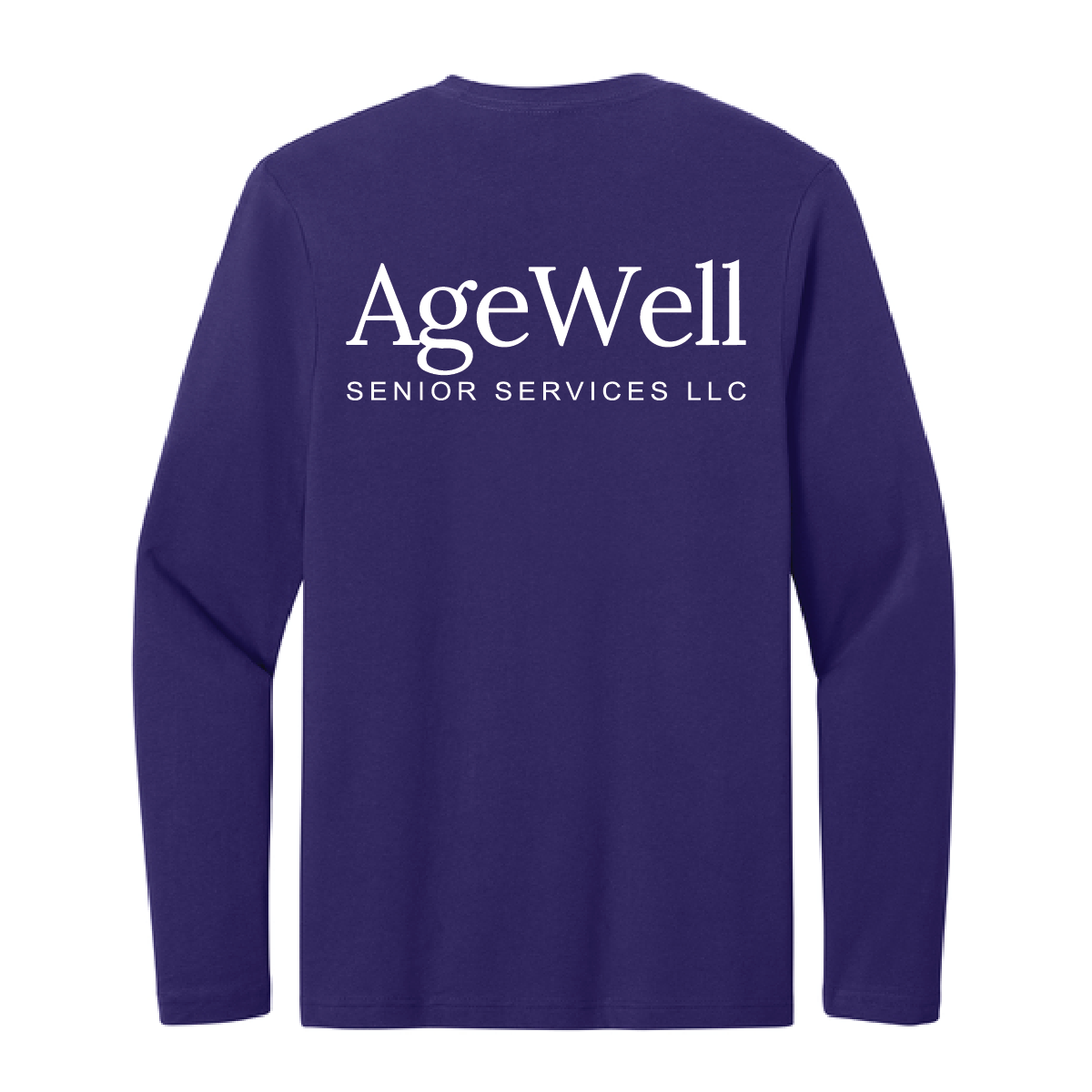 Purple Gildan Long Sleeve